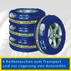 GOODYEAR Set di 4 borse per pneumatici in poliestere Anteprima dell’immagine prodotto 2