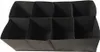 A dark, foldable organizer with multiple compartments. Náhled obrázku produktu