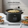 Olvy Digitaler Slow Cooker mit Timer – 6 Liter Schongarer – Produktbild-Vorschau 9