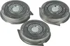 vhbw 3x Ersatz-Scherköpfe kompatibel mit Philips HQ8290, Produktbild-Vorschau 1
