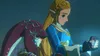 Princess Zelda and a character from the Zora race are shown in a scene from the game. Náhled obrázku produktu