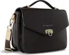 A studio shot of a dark brown handbag. Produktbild-Vorschau