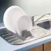 Portapiatti in plastica grigia, contiene 8 piatti Anteprima dell’immagine prodotto 2
