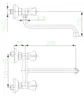 KFA Standard-Wandbatterie für die Küche Chrom (300-610-00) Produktbild-Vorschau 4