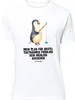 Mr. & Mrs. Panda S T-Shirt Pinguin Angler - Weiß - Produktbild-Vorschau 1