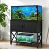 150-200l Aquarium Stand 2-st?ckiger Schwerlast Metall Produktbild-Vorschau 7