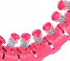 Verstellbarer Hula Hoop mit Massage Noppen rosa, Produktbild-Vorschau 5