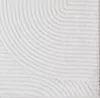 Schöner weicher Teppich mit Linienmuster in weiß Größe - 80 Produktbild-Vorschau 3