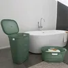Kosz na pranie Curver Infinity Dots 60L zielony Podgląd zdjęcia produktu 2