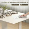 Tavolo da pranzo HOMCOM allungabile, 140/180 x 80 cm, Anteprima dell’immagine prodotto 6