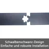YZNAHRE Schiebetür Komplettset Schiebetürbeschlag Set 183cm Produktbild-Vorschau 7