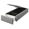 Letto imbottito Flieks 90x200 cm con cassetto, letto Anteprima dell’immagine prodotto 7
