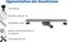 VBChome Canaletta doccia 70 cm Ultra Slim piatta  Scarico a Anteprima dell’immagine prodotto 7