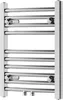 Mexen Ares kúpeľňový radiátor 500 x 400 mm, 142 W, chróm - Náhľad obrázku produktu 1