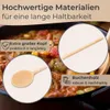 Großer Kochlöffel aus Buchenholz lang 60 cm, XXL Holzlöffel Produktbild-Vorschau 3