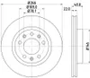 2 Bremsscheiben innenbelüftet Ø 70,1 mm 22 mm HELLA für Produktbild-Vorschau 9
