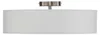 Lindby Deckenleuchte Sebatin, Ø 50 cm, cremeweiß, Stoff, Produktbild-Vorschau 5