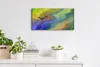 Wohnzimmer-Bild Leinwand Uhr Geräuschlos 60x30 Malerei Produktbild-Vorschau 3