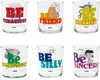 Set Excelsa 6 bicchieri Peanuts Be 35 cl in vetro colorato Anteprima dell’immagine prodotto 1