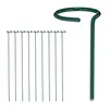 Relaxdays - Pali per piante in metallo, set da 10, pali con Anteprima dell’immagine prodotto 1