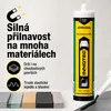 Lepidlo tmel černé, černý tmel, 290 ml, tmel se špičkou Náhled obrázku produktu 2
