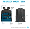 HP Professional 43,9cm 17,3" Notebook Rucksack Schwarz Produktbild-Vorschau 9