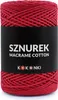 Kokonki Makramee Baumwollgarn 2mm, Rot, 200m, 100% Produktbild-Vorschau 1