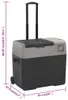Frigorifero portatile vidaXL con rotelle e adattatore, nero Anteprima dell’immagine prodotto 6