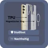 Hülle Samsung Galaxy S25 Ultra Schutzhülle - Cazy - Grau - Produktbild-Vorschau 4