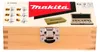 Coffret de 6 fraises MAKITA D-53540 pour défonceuse (queue Voir les images du produit 6