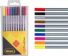 Idena 516113 - Fineliner, 10 Stück, 0.4 mm Stärke, im Etui Produktbild-Vorschau 5
