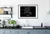 MuchoWow® Gerahmtes Poster Stadtplan - Dublin - Karte 90x60 Produktbild-Vorschau 4