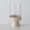 Boltze Windlicht Pallas Leuchter Eisen & Klarglas Beige Produktbild-Vorschau 10