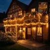 SALCAR 800 LED Solar Lichterkette Aussen 16m Cluster Produktbild-Vorschau 9