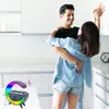 Weisser Tragbarer Xxl Bluetooth-Lautsprecher Mit Licht Und Produktbild-Vorschau 8