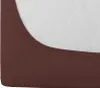 Jersey hoeslaken EXCLUSIVE, donkerbruin, 90x200 Productafbeelding-voorbeeld 5