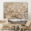 MuchoWow® - Leinwandbilder - Blumen - Modern - Beige - Weiß Produktbild-Vorschau 7