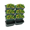 8Pcs doniczka do kwiatów doniczka ogrodowa doniczka ścienna Podgląd zdjęcia produktu 1