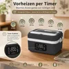 Beheizbare Lunchbox 1 L, elektrische Lunchbox mit 8000mAh Produktbild-Vorschau 7