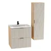 WENA Waschtischunterschrank 60 cm mit Waschbecken, Produktbild-Vorschau 5