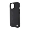 A black iPhone case with the BMW logo and lettering is shown against a white background. Anteprima dell’immagine prodotto