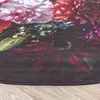 Volero - Teppich Floral Rund - Florine Schwarz Rosa - Ø 100 Produktbild-Vorschau 6