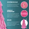 KINGSLEEVE® Ombrellone Stile Hawaii Ø160 cm Inclinabile e Anteprima dell’immagine prodotto 7