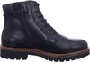 A side view of a black leather boot. Produktbild-Vorschau
