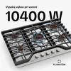 Klarstein Turbocast plynová varná doska - 5 horákov z Náhľad obrázku produktu 2