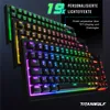 Titanwolf ALPHA mechanische Gaming Tastatur TKL, RGB Produktbild-Vorschau 4