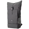 A gray rolltop backpack with a laptop compartment. Anteprima dell’immagine prodotto
