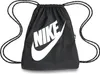 Nike Heritage Drawstring Bag Black/Black/White 10 L Sáček Náhled obrázku produktu 27