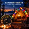 7M Bunt LED Lichterketten Innen Außen, Weihnachten Deko Produktbild-Vorschau 3