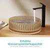 EMKE umywalka nablatowa okrągła 400x400x120mm wykonana z Podgląd zdjęcia produktu 6